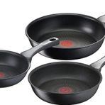 TEFAL Titanium 6x Unlimitedone Indüksiyon Tabanlı 3'lü Tava Seti 20/24/28cm