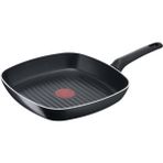 Tefal Titanyum 1X SimpleCook Difüzyon Tabanlı 26 Cm Izgara Tava - 2100118532