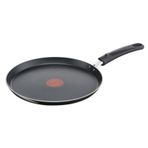 Tefal Titanyum 1X Simplecook Siyah 25 cm Difüzyon Tabanlı Krep Tava