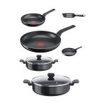 Tefal Titanyum 1x Simplyclean Set Tencere - Siyah