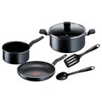 Tefal Titanyum 1X Starter İndüksiyon Tabanlı 6 Parça Tencere ve Tava Seti