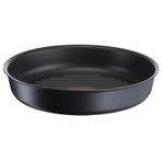 Tefal Titanyum 1x Yuvarlak 26 cm İndüksiyon Tabanlı Mix Izgara Tava