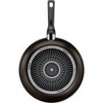 Tefal Titanyum 2X XL Intense Difüzyon Tabanlı Tava - 26 cm - Siyah - Düz Tava