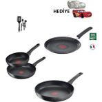 Tefal Titanyum 3X Ultimate 3'lü İndüksiyon Tabanlı Tava
