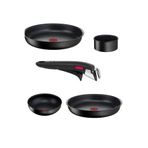 TEFAL Titanyum 6x Indüksiyon Tabanlı Mix Tava -24 22 26wok 16 Soslıuk Tutma Sapı