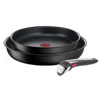 Tefal Titanyum 6X Ingenio UnlimitedOne İndüksiyon Tabanlı 3 Parça Tava Seti - 2100134265