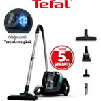 Tefal Turbo Başlıkılı Sessiz & Güçlü 900W X-Trem Power Cyclonic Max 2,5 Litre Toz Torbasız Elektrikli Süpürge - Siyah