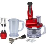 Tefal Turbo Fonksiyonlu Powelix Actiflow Pro 1000 W Güçlü Motorlu Blender Seti, Onerous Mutfak Tartısı Hediye - Kırmızı