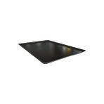 Teflon Italyan Açılı Düz Tepsi 40X60CM - Siyah