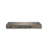 Teg1024f 24-port Gigabit Unmanaged Switch With 2 Sfp Slots
