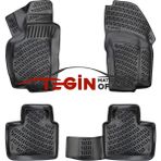 Tegin Alfa Romeo 156 1999 3D Siyah Havuzlu Paspas