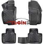Tegin Alfa Romeo 156 2000 3D Siyah Havuzlu Paspas
