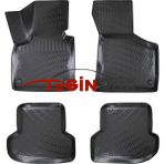 Tegin Audi A3 2010 3D Siyah Havuzlu Paspas