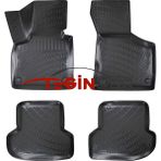 Tegin Audi A3 2011 3D Siyah Havuzlu Paspas