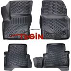 Tegin C-Max 2009 3D Siyah Havuzlu Paspas
