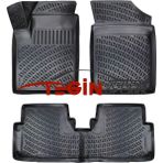 Tegin Citroen Berlingo 2002 3D Siyah Havuzlu Paspas
