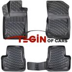 Tegin Citroen C3 2009-2016 3D Siyah Havuzlu Paspas