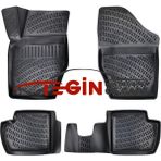 Tegin Citroen C4 2006 3D Siyah Havuzlu Paspas