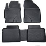 Tegin Citroen C4 Grand Picasso 2007 3D X Mat Siyah Havuzlu Paspas