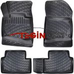 Tegin Citroen C5 2009 3D Siyah Havuzlu Paspas