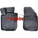 Tegin Dacia Logan Panelvan 2 Parça 2006 3D Siyah Havuzlu Paspas