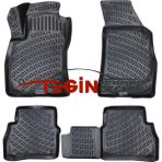 Tegin Fiat Doblo 2021 3D Siyah Havuzlu Paspas