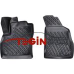Tegin Fiat Fiorino Panelvan 2 Parça 2016 3D Siyah Havuzlu Paspas