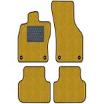 Tegin Honda Civic Euro Sedan 1995-2001 Sarı Halı Siyah Kenar Deri Petek Topuk Paspas