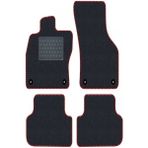 Tegin Honda Civic Fd 2006-2011 Sedan Siyah Halı Bordo Kenar Deri Petek Topuk Paspas