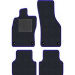 Tegin Honda Civic Fd 2006-2011 Sedan Siyah Halı Mavi Kenar Deri Petek Topuk 2250 gr Paspas