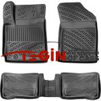 Tegin Hyundai I10 2023 3D Siyah Havuzlu Paspas