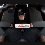 Tegin Opel Corsa C 2005-2007 Tek Kapı Aracınıza Özel Prime Siyah Halı Siyah Kenar Halı Paspas