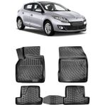 Tegin Renault Megane 3 HB 3D 2009-2016 Siyah Havuzlu Paspas