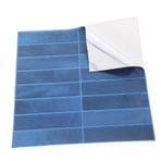 TEHAUX 1 Sayfalık DIY Kendinden Yapışkanlı Kiremit Backsplash Kabuğu Ve Sopa Çıkartma Kabuğu Ve Sopa Mutfak Yatak Odası Duvar Için Backsplash