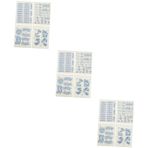 TEHAUX 12 Sayfa Sıraltı renkli kağıt klasik kil çıkartması çömlek çıkartması beyaz çıkartmalar ev dekorasyon home decor transfer kağıdı zarif transfer çıkartması çanak çömlek aksesuarı