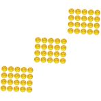 TEHAUX 3 Set Sevimli Bebek Giysileri Düğmesi Ceket Düğmesi Dikiş Gömlek Düğmesi Basit Kazak Bağlantı Elemanları Narin Düğme Aksesuarı Erkek/kadın/bebek 50 Adet*3
