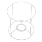 TEHAUX Lamba Taban Gölge Halka Çerçeve Masa Masası Lambaları DIY Abajur Tutucu Lamba Zil Halkı Abajur Tutucu Çerçeve Halka