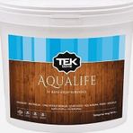 Tek Aqualıfe Su Bazlı Ahşap Koruyucu Siyah 2,5 Lt