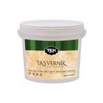 TEK BOYA Renksiz 2.5 lt Tek Su Bazlı Taş Vernik