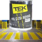 Tek Boya TEK TRAFİK YOL ÇİZGİ BOYASI SARI 1,75 LT