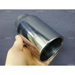 Tek Çıkışlı 90mm Egzoz Ucu Yuvarlak Düz