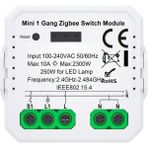 Tek Çıkışlı Akıllı Anahtar(Tuya, Smart Life, Home Assistant, ZIGBEE2MQTT Uyumlu)