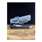 Tek Exhaust SC PROJECT Siyah Susturuculu Motosiklet Egzoz