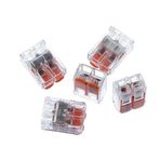 Tek-İş 221412 Mandallı 2x4 mm 5 Adet Wago Klemens