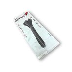 Tek-İş 300mm x 4.8mm Siyah Plastik Kablo Bağı | 50 Adet | Güçlü Cırt Kelepçe | Endüstriyel ve Ev Tipi Sabitleme Çözümü