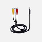 Tek-İş 3RCA 3.5 mm x 1.5 mt Stereo Aux Jak