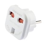 Tek-İş 521051 İngiliz Dubai Hong Kong Fişi Türk Fişi İngiliz Fişe Çevirici Priz Dönüştürücü Seyahat Adaptörü, Çoklu Priz Dönüşümü, Taşınabilir ve Pratik Seyahat Çözümü