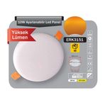 Tek-İş Ayarlanabilir 10W Günışığı Sıva Altı Led Panel Armatür
