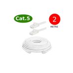 Tek-İş Cat5 Network Internet Ethernet Bilgisayar Kablosu RJ45 - RJ45 2 mt Patch Kablo