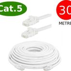 Tek-İş Cat5 Network Internet Ethernet Bilgisayar Kablosu RJ45 - RJ45 30 Metre Patch Kablo